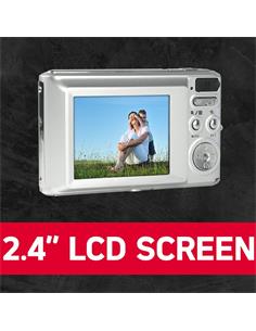 AGFAPHOTO Camara Foto Digital DC5500 Plata 24Mp,Zoom 8X,HD 1280x720
