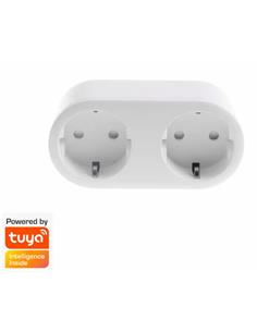 DENVER Enchufe Doble 2 En 1 Wifi SMartplug Blanco SHP-200MK2