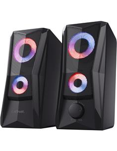 TRUST Altavoces Gaming GXT606 JAVV RGB Negros