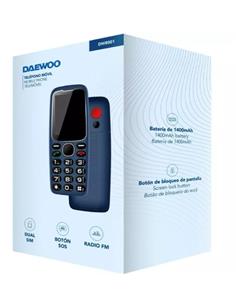 DAEWOO Telefono Movil Basico DW8001 Azul