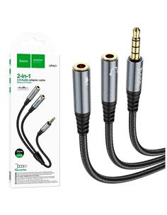 HOCO Adaptador Audio Jack 3.5/M a Micro+Audio Hembra UPA21