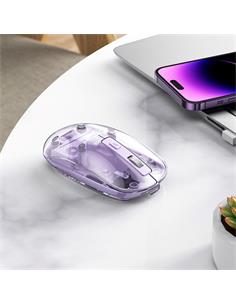 HOCO Raton Inalambrico/ Bluetooth Transparente Purpura GM29