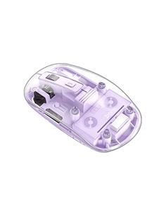 HOCO Raton Inalambrico/ Bluetooth Transparente Purpura GM29