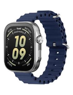 SAMI Reloj Inteligente SUPRA WS-2383AZ Con GPS/Resistente Agua/Sueño/Cardiaco/Oxigeno Azul