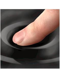 FELLOWES Reposamuñecas Flexible de Gel Crystals