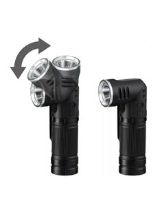 BRESSER Linterna National Geographic Con Banda De Cabeza ILUMINOS 450