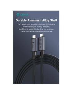 DEVIA Cable Datos Tipo C M/M 240W 8K 1Mtr