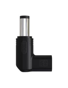 DCU Tipo C Tip C8 Conector Alimentador para Dell 20V 7.4*5.0  Punta Negra