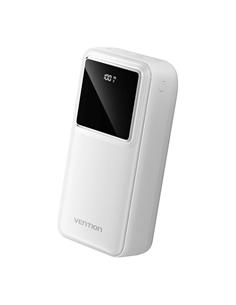 VENTION Bateria Externa Portatil 30000mAh 22.5W Blanca FHMW0