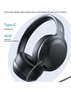 JOYROOM Auricular Casco Con Cancelacion De Ruido JR-JH2 Negro