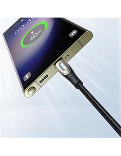 JOYROOM Cable Usb A a Tipo C 1.2Mtrs Negro 100W