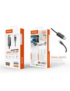MTK Cable TIpo C a Displayport 1.8Mtrs 4K TB1431
