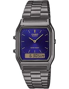 CASIO COLECCION AQ-230EGG-2AEF Reloj Digital/Analogico Correa Acero Inox Sfera Azul,Cronometro ,Resi
