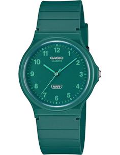 CASIO MQ-24B-3BEF Reloj Analogico, Resistente al Agua, Correa de Resina Negro
