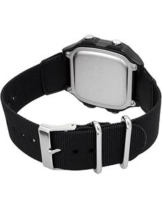 CASIO COLECCION AE-1200WHUB-8AVEF Reloj Digital ,Correa Tela Negra,Cronometro Funcion Hora Mundial