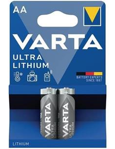 VARTA Pack de 2 Pilas Ultra Litio AA 1.5V FR1450S