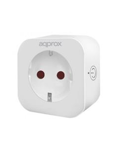 AQPROX Enchufe Inteligente Wifi Smart V2 appSP10V2 Blanco