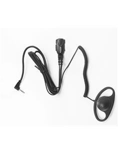 JETFON JDR-1708E/C D Micro Auricular Rizado D Desmontable El Auricular Por Clavija 2,5 Para Motorola