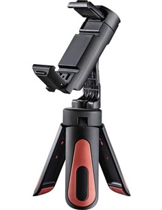 HAMA Mini Tripode Con Soporte Movil y Rotacion POCKET II ROTATION Negro