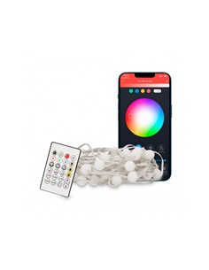 KSIX Tiras de Led RGB 10Mtrs Wifi,Bluetooth Con Mando Compatible Con Alexa Y Google Resist Salpicadu
