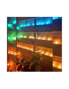 KSIX Tiras de Led RGB 10Mtrs Wifi,Bluetooth Con Mando Compatible Con Alexa Y Google Resist Salpicadu