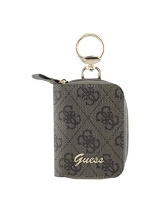 GUESS Cartera Tarjetero Con Logo Marron
