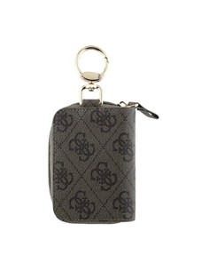 GUESS Cartera Tarjetero Con Logo Marron