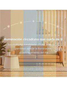 KSIX Bombilla Inteligente Wifi Smart Led Bulb 9W,806 Lumenes,E27 A60 Blanca Compatible Alexa Google