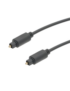 EUROCONNEX Cable Optico Toslink 2mtrs 0644-2 Negro