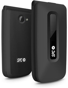 SPC Telefono Movil TITAN Negro Dual Sim, Linterna, Teclas Grandes XXL, Radio Fm,Volumen Alto 2407