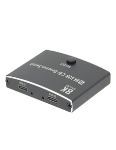 EUROCONNEX Switch Usb Tipo C 1-2 Bidireccional USB602