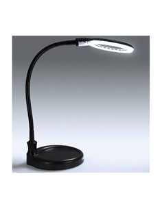 FYSIC Lupa Sobremesa Con Luz Led FL-25LED 1.75x 3 dioptrias Diametro lente 102mm Con Alimentador