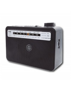 SAMI Radio Multimedia AM/FM Recargable RS-11832,Usb,Micro Usb,Bat. y Corriente,Bluetooth,Jack 3.5mm,