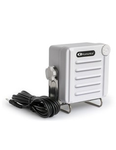 KOMUNICA Altavoz Externo PWR-SB1-M Blanco Para Emisora de Bas Regulador de Volumen,IP68 3-5W