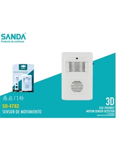SANDA Timbre De Puerta Con Sensor SD4782