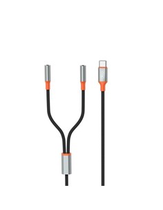 XO Cable Adaptador Tipo C a 2xMini Jack 3.5mm NB-R269B