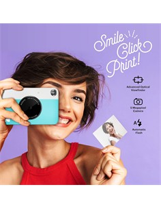 KODAK Camara Instantanea Printomatic 2x3 Azul