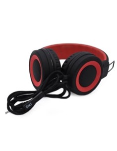 D4U Auricular de Casco 80´S Manos Libres  Negro Rojo