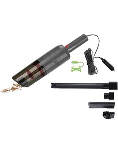 BEPER Aspairadora de Mano 12V Con Cable 3.2Mtrs 75W 350ml Briciocar