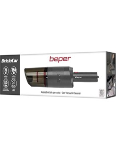 BEPER Aspairadora de Mano 12V Con Cable 3.2Mtrs 75W 350ml Briciocar