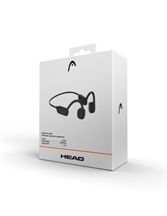 HEAD Auricular Conduccion Osea Resistente al Agua IPX8 Memoria 32Gb/Bluetooth C/Mic 11H Negro HDTW01