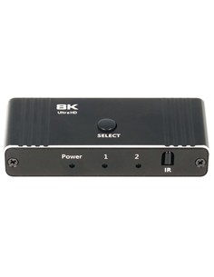 Switch Hdmi 2.1 Bidireccional 1X2/2X1 8K Con Mando ACTVH226