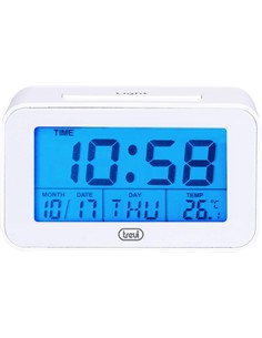 TREVI Despertador Digital SLD3P50 Numero Grandes Blanco