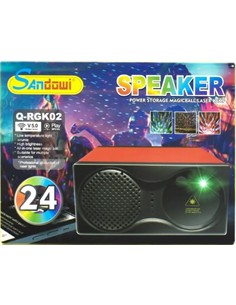 ANDOWL Altavoz Con Laser Varios Diseños Q-RGK02