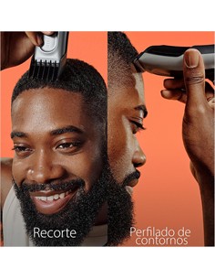 BRAUN Cortapelo 7 En 1 HC7390 Series 7 Recargable y Con Cable Lavable 4 Accesorios