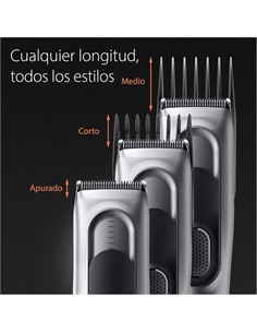 BRAUN Cortapelo 7 En 1 HC7390 Series 7 Recargable y Con Cable Lavable 4 Accesorios