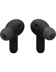 JBL Auricular Bluetooth WAVE BEAM 2 Negro Con Cancelacion De Ruido y Esstuche de Carga