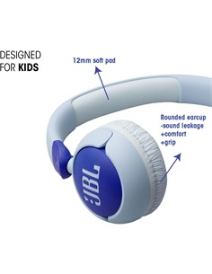 JBL Auricular De Casco JUNIOR 320 Con Cable Azul