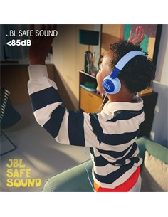JBL Auricular De Casco JUNIOR 320 Con Cable Azul