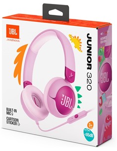JBL Auricular De Casco JUNIOR 320 Con Cable Purpura